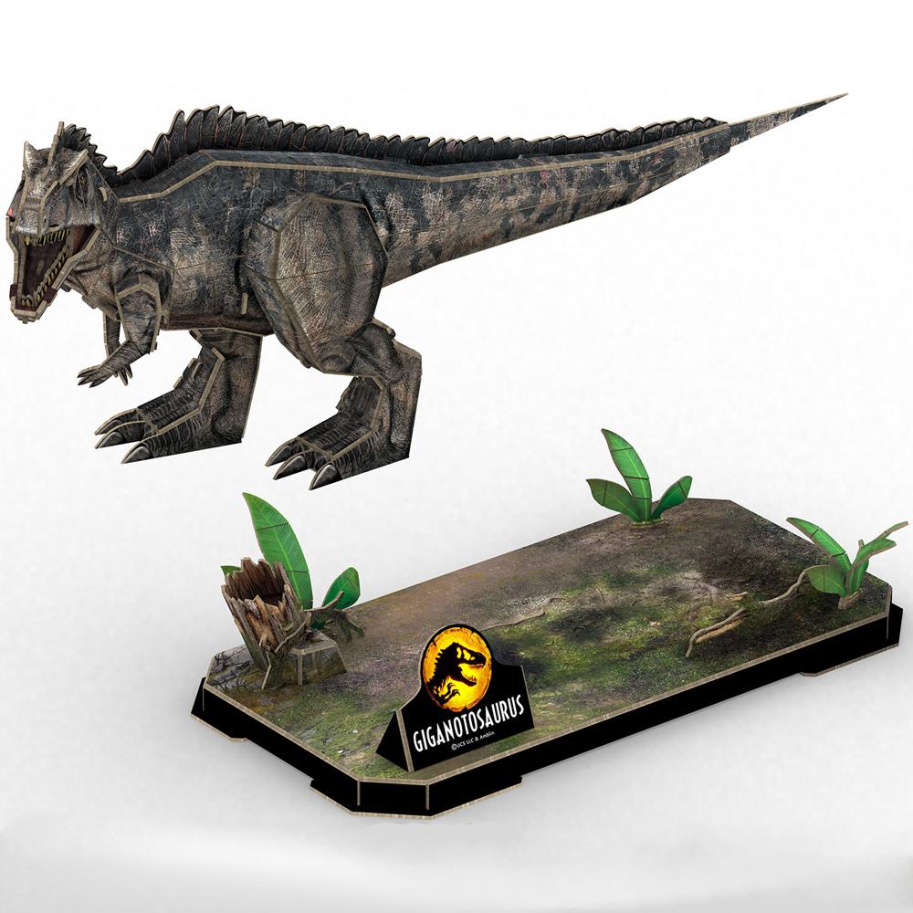 View 2 Revell Jurassic World Dominion Giganotosaurus 3D Puzzle for Ages 10+ 00240