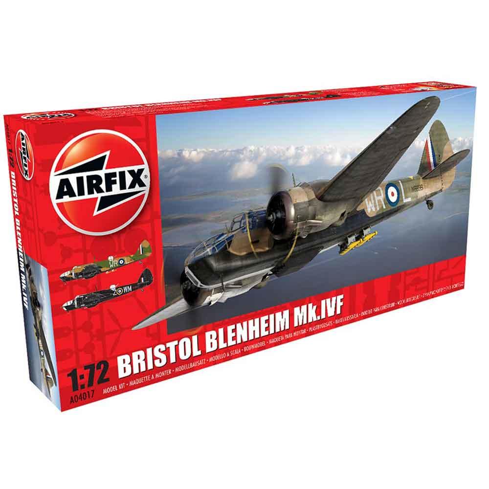 Airfix Bristol Blenheim Mk.IVF Aircraft Model Kit Scale 1:72 A04017