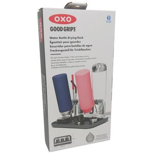 View 5 OXO Good Grips Water Bottle Drying Rack for 4 Units Rust Proof 13314400