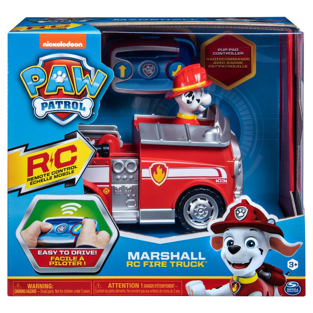 Remote controlled vehicles Marshall and Chase Paw Patrol