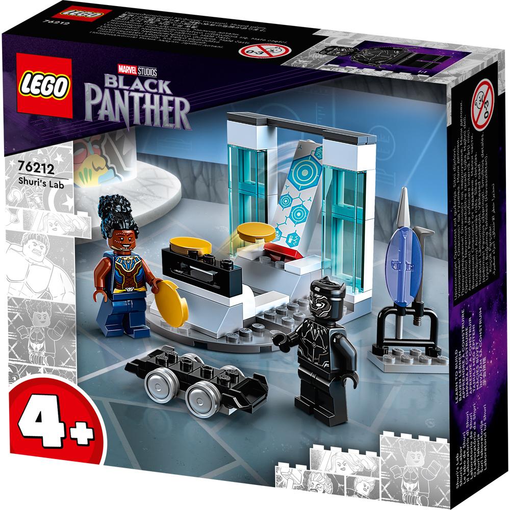 View 3 LEGO Marvel Black Panther Wakanda Forever Shuri's Lab 58 Piece Set 76212 76212