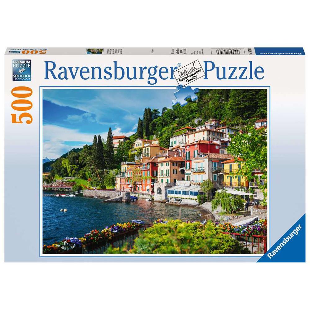 Ravensburger Lake Como, Italy 500 Piece Jigsaw Puzzle R14756
