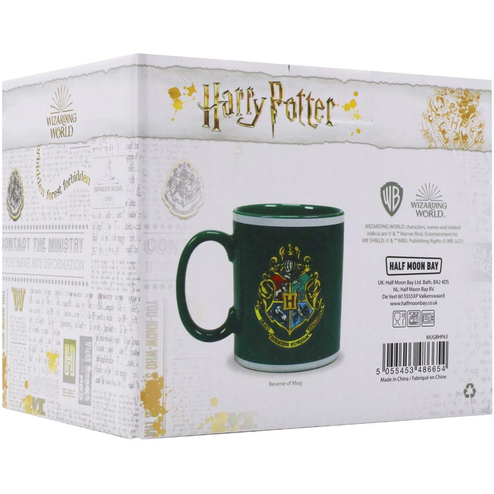 View 4 Harry Potter Slytherin Crest 400ml Ceramic Green Mug Dishwasher Safe Boxed MUGBHP63