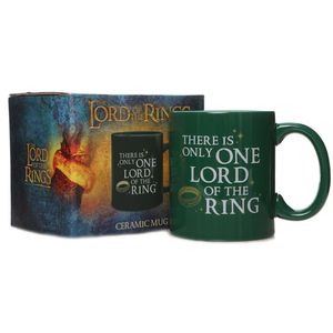 View 2 The Lord of The Rings Only One Lord 350ml Stoneware Mug BOXED MUGBLOTR02