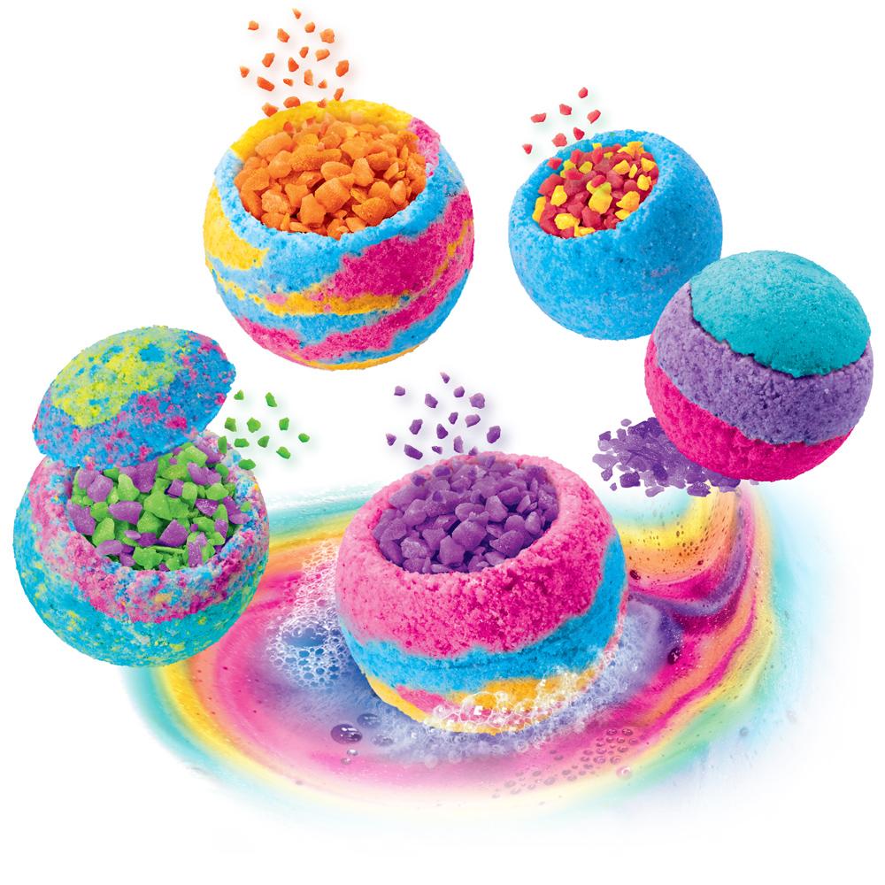 View 3 Cra-Z-Art Shimmer n Sparkle Rainbow Popping Bath Bomb Maker Set for Ages 8+ 17345