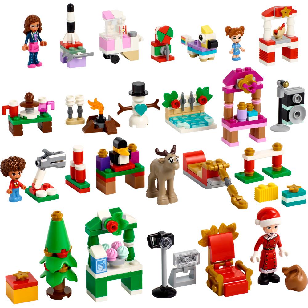 View 2 LEGO Friends Advent Calendar 2022 312 Pieces for Ages 6+ 41706