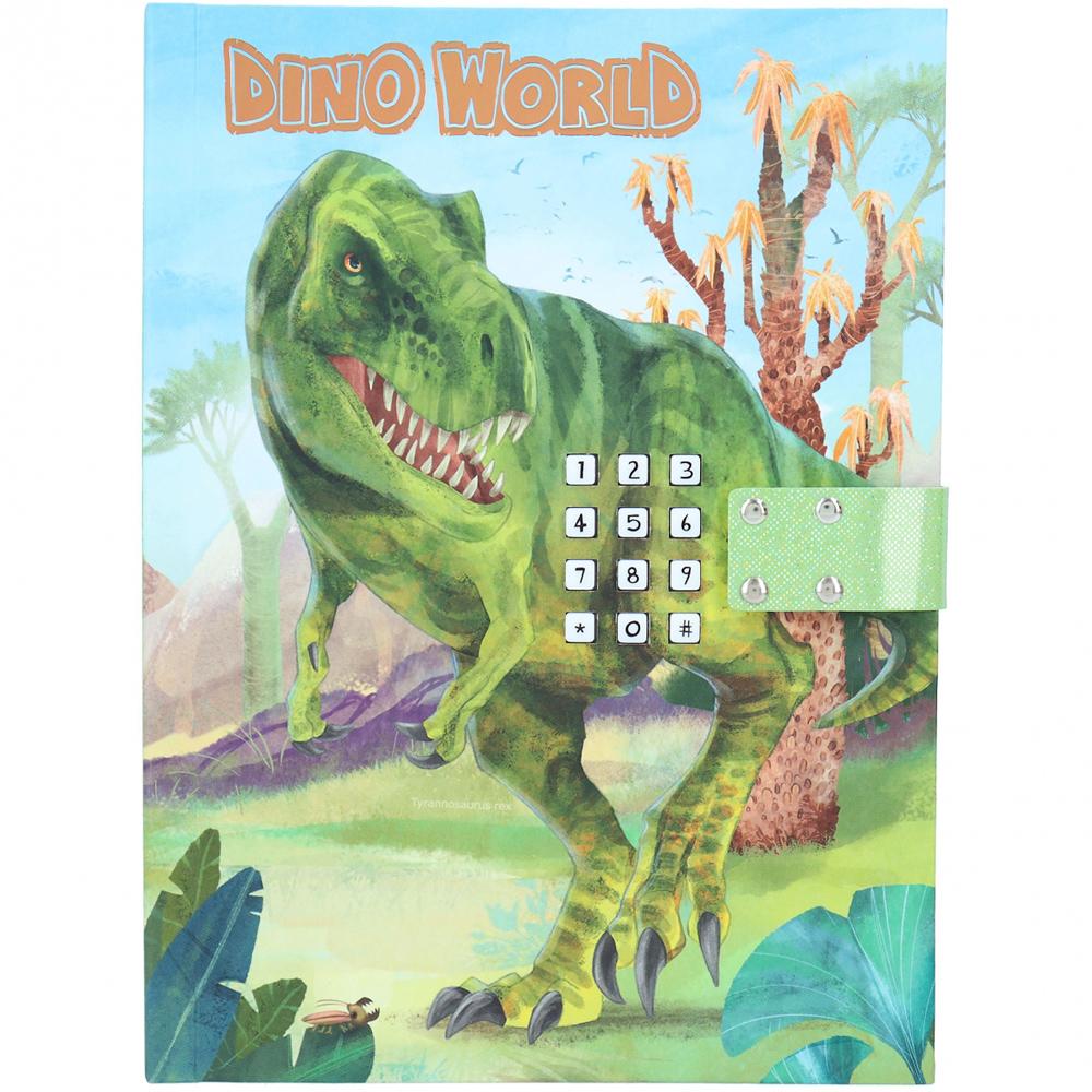 Depesche Dino World Diary with Code and Sound 80 Pages for Ages 6+ 12141_A