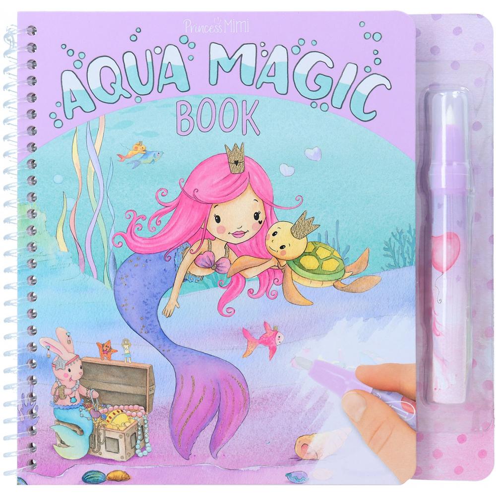 Depesche Princess Mimi Aqua Magic Colouring Book with Water Pen Ages 4+ 12096_A