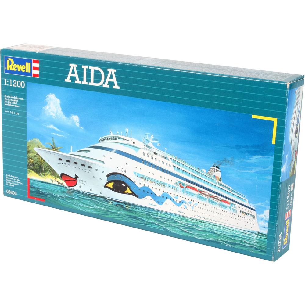 View 2 Revell AIDA Cruise Ship Model Kit SET 65805 Scale 1:1200 65805