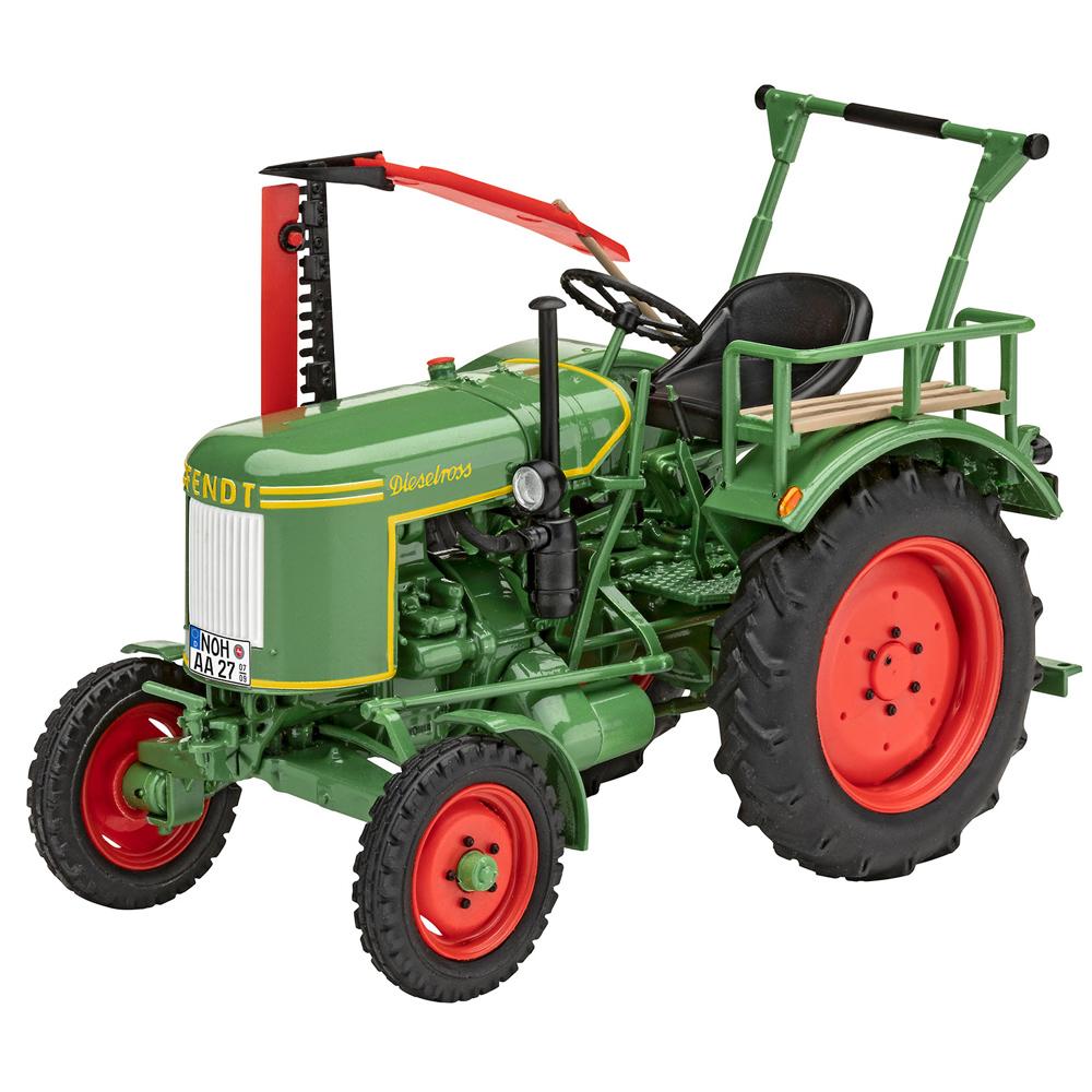 View 2 Revell Easy-Click System Fendt F20 Dieselroß Tractor Model Kit Scale 1:24 07822