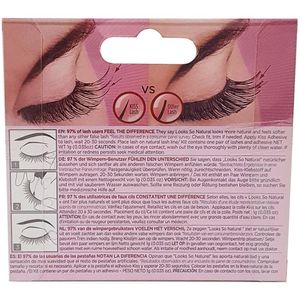 View 2 Kiss Looks So Natural "Sultry" Lashes (One Pair) KFL04C