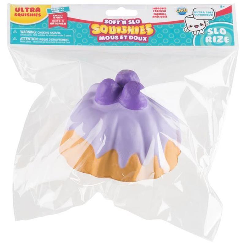 Soft 'n' Slow Squishies Ultra Sweet Shop PURPLE CAKE 54502