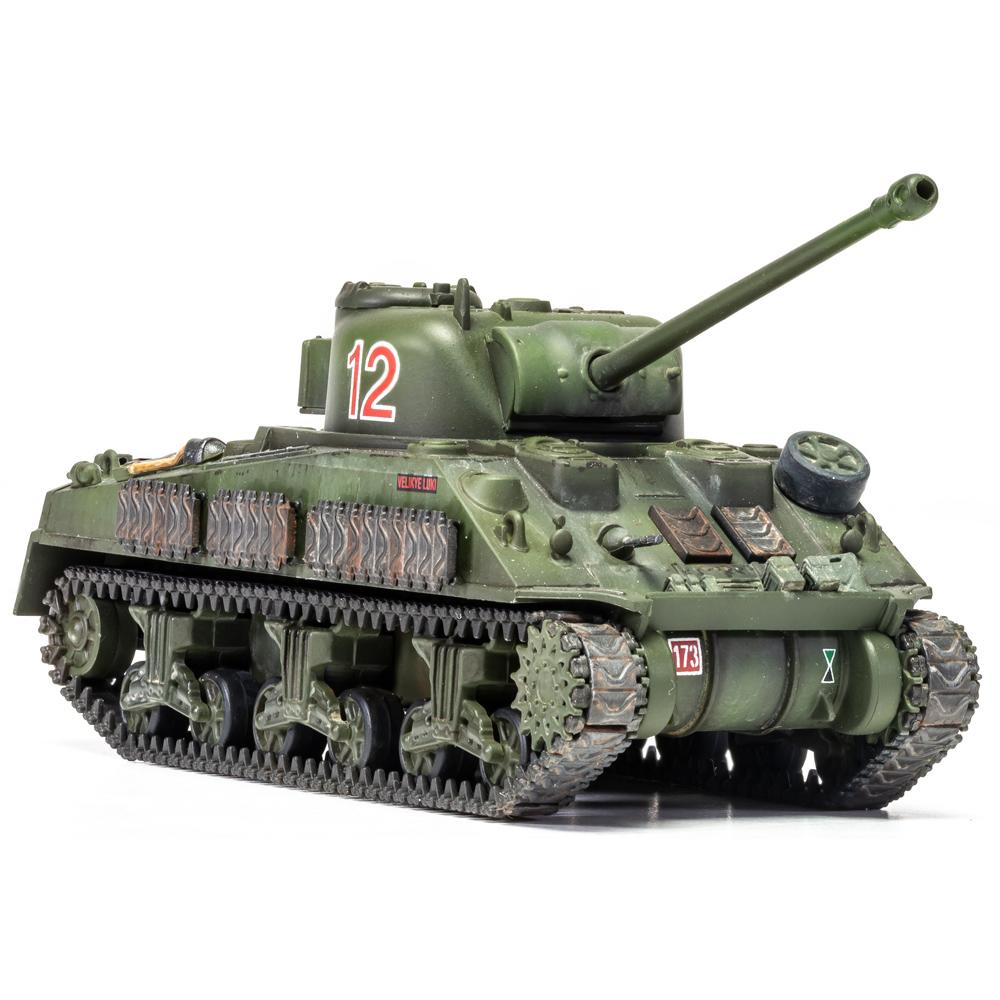 View 5 Airfix Sherman Firefly Vc Tank Plastic Model Kit Scale 1:72 A02341