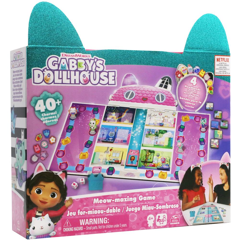 Gabby's Dollhouse Meow-Mazing Board Game for 2-4 Players Ages 4+ 6065769