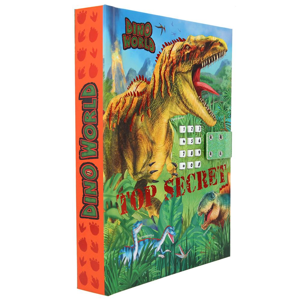View 5 Depesche Dino World Secret Code Diary with Lights & Sound 11569_A