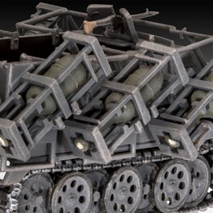 View 4 Revell Sd.Kfz 251/1 Ausf. C Armored Infantry Carrier Model Kit Scale 1:72 03324