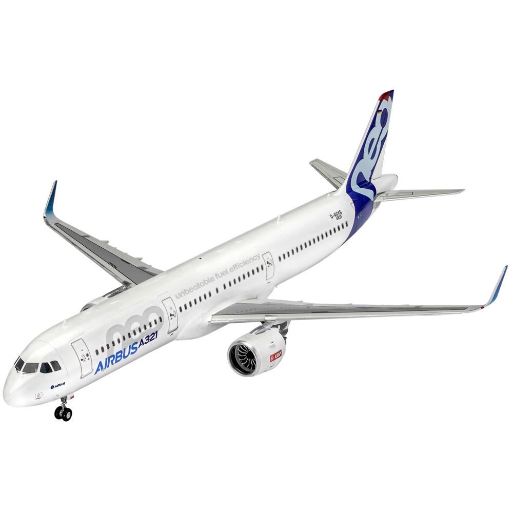 View 2 Revell Airbus A321neo Aircraft Airliner Model Kit 04952 Scale 1:144 04952