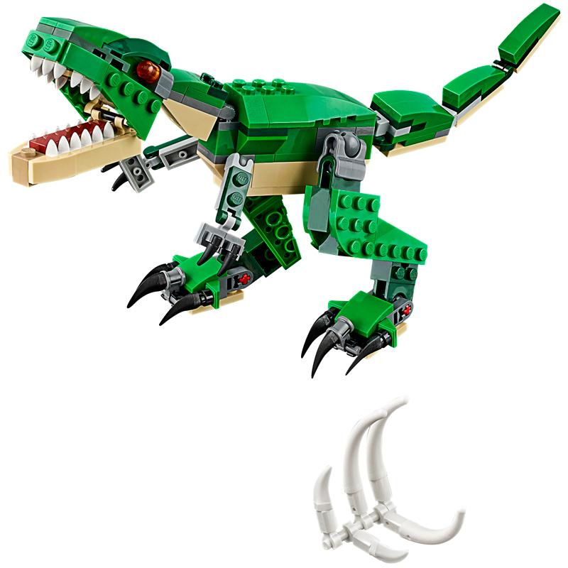 View 2 LEGO Creator 3 in 1 Mighty Dinosaurs Set 31058 Ages 7+ 31058