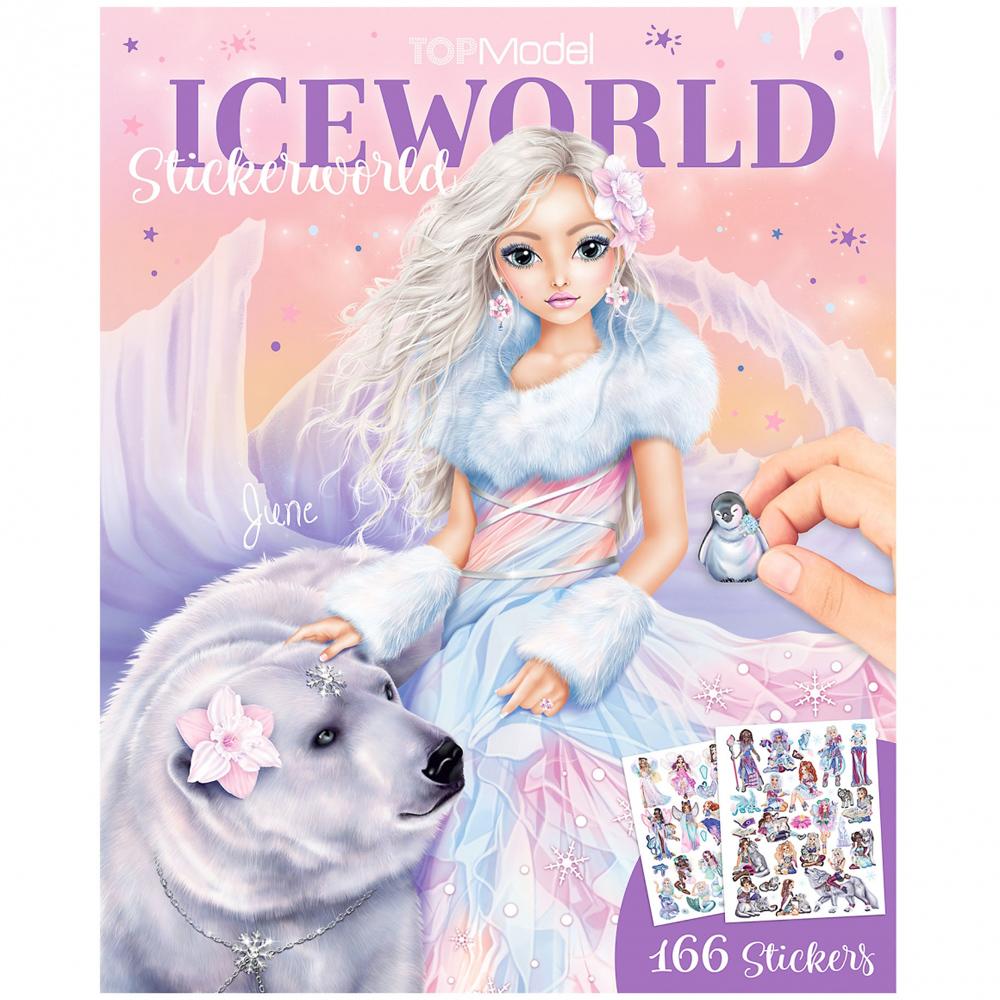 Depesche TOPModel Iceworld Sticker Book with 20 Pages for Ages 6+ 12061_A