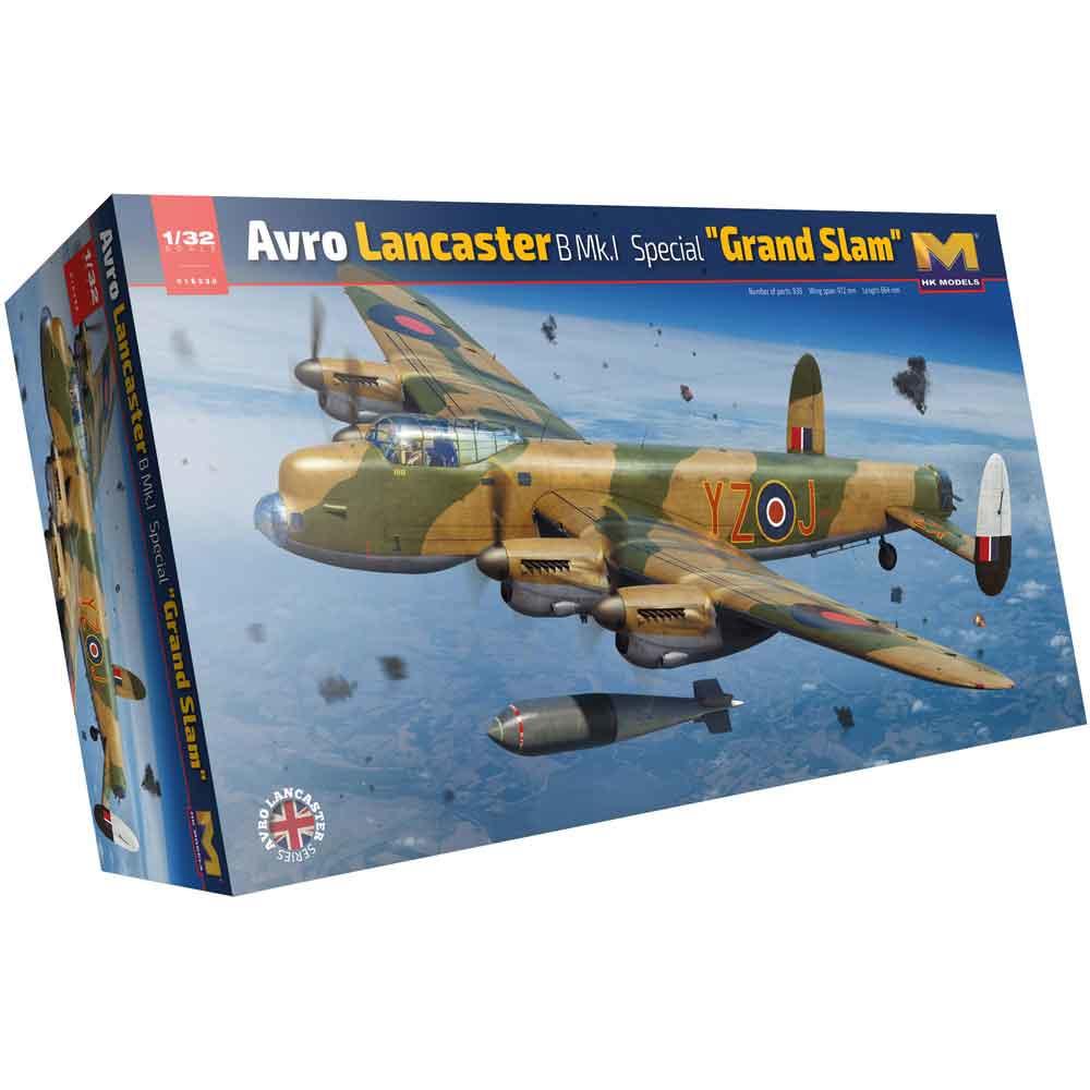 HK Models Avro Lancaster B MkI Grand Slam Military Aircraft Model Kit Scale 1:32 01E38