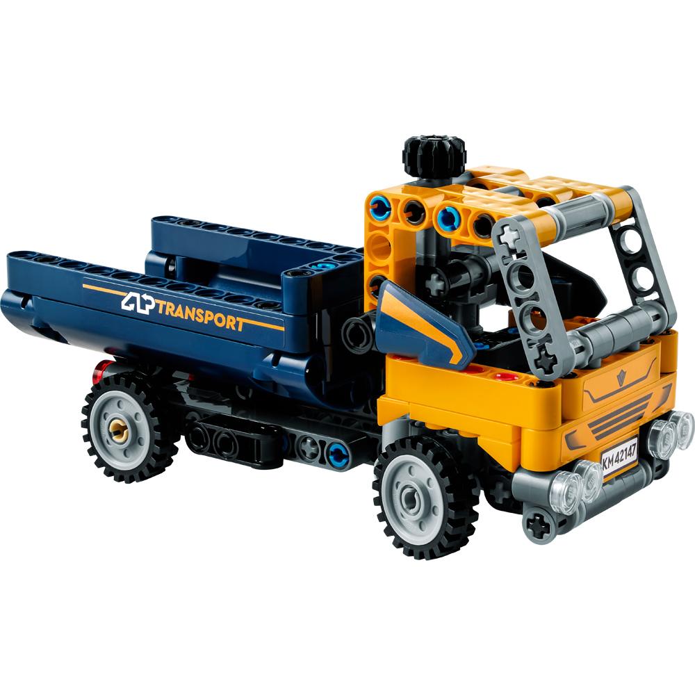 View 2 LEGO Technic Dump Truck Building Set Toy 177 Piece for Ages 7+ L42147