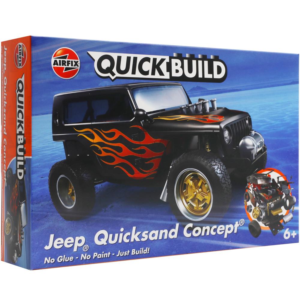 Airfix Quickbuild Jeep Quicksand Concept Car Push Fit Assembly Model Kit J6038