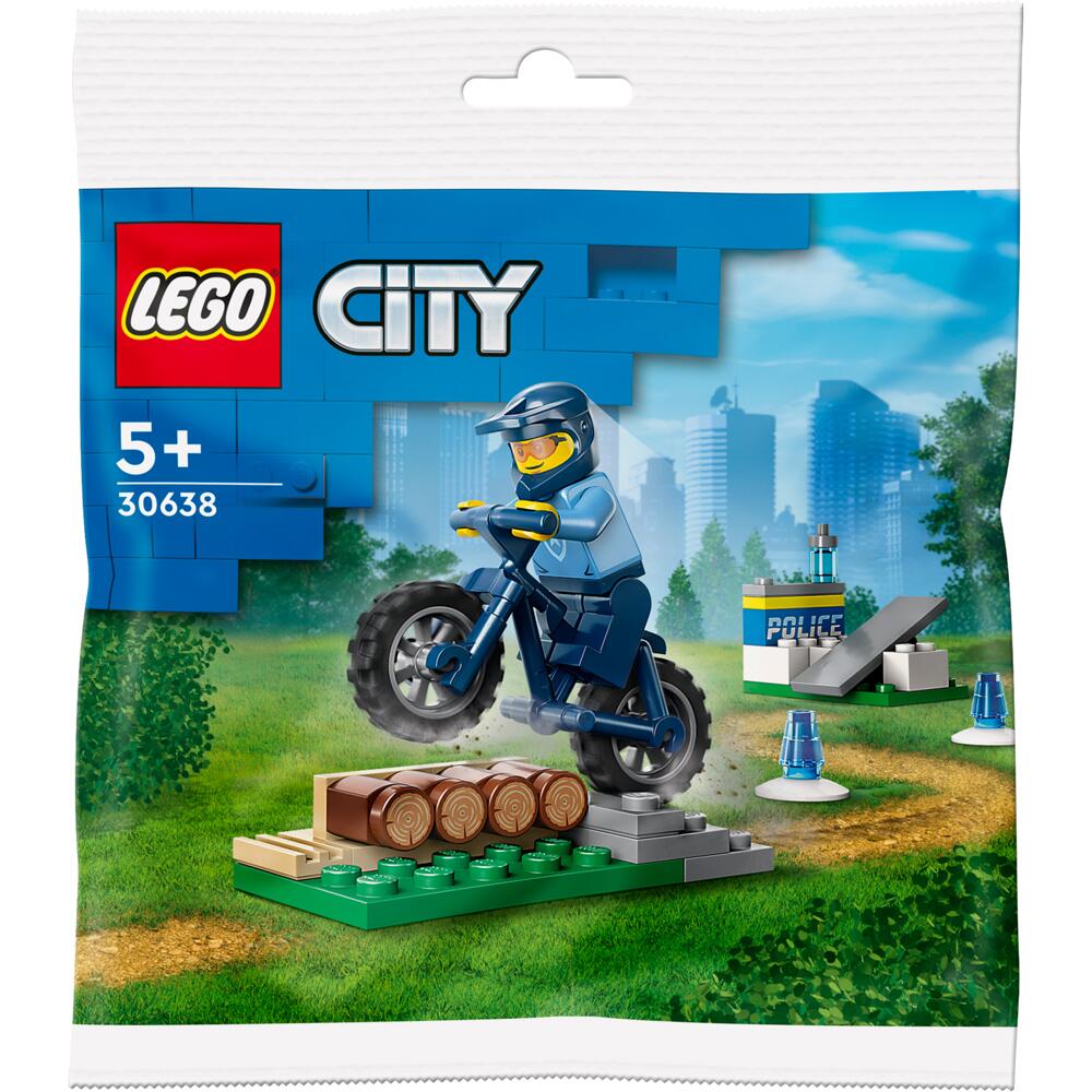 LEGO City Police Bicycle Training Building Set Toy 36 Pieces for Ages 5+ 30638