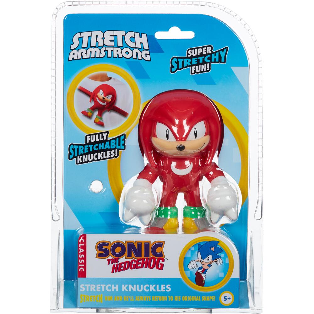 Stretch Armstrong Sonic The Hedgehog KNUCKLES The Echidna Stretchable Figure for Ages 5+ 07960