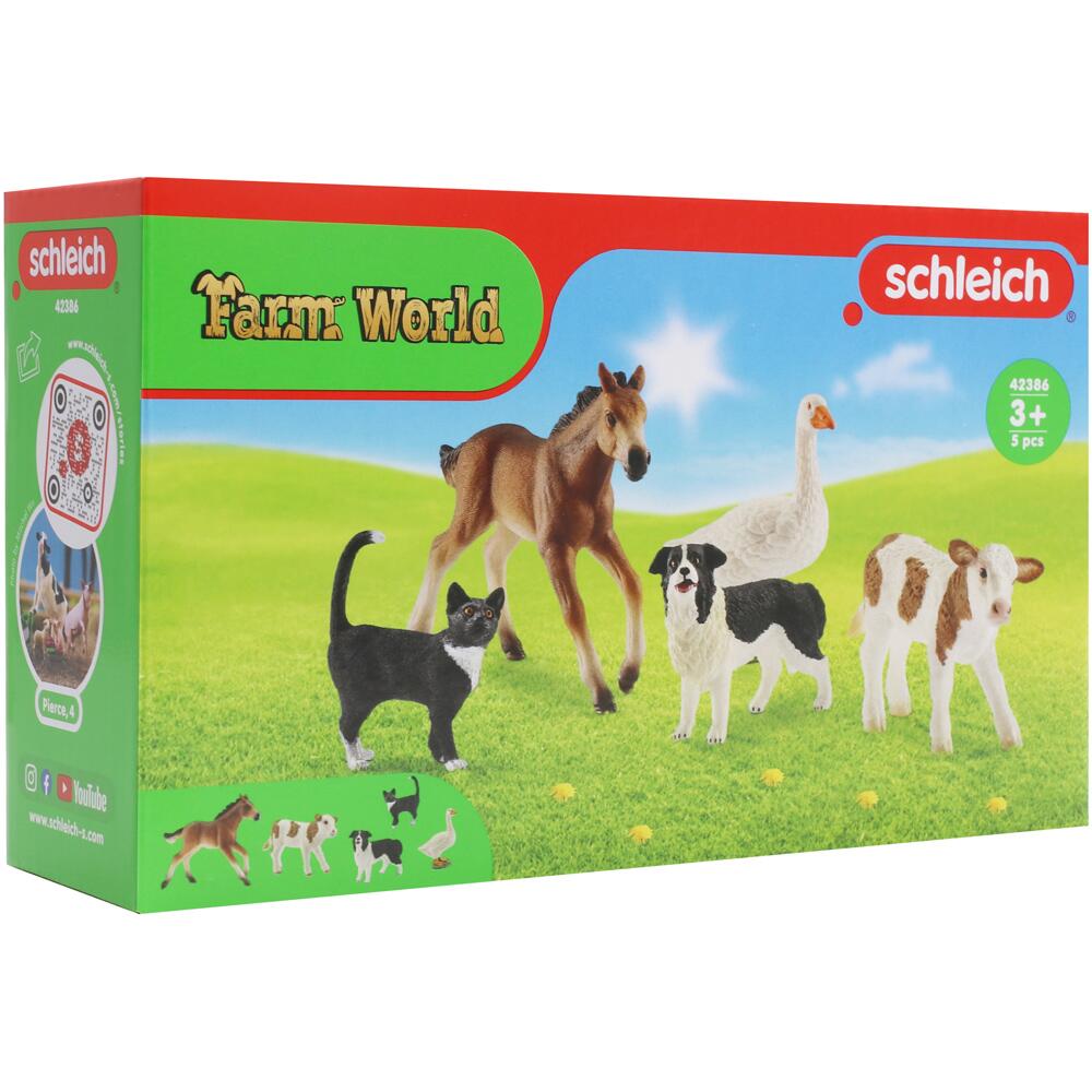 Schleich Farm World Animals 5 Figure Pack Set 42386 42386