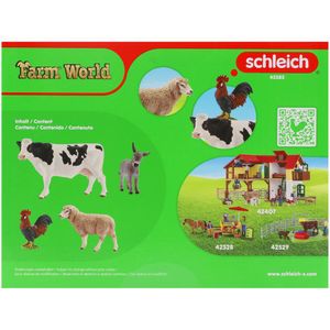 View 4 Schleich Farm World Starter Set 42385