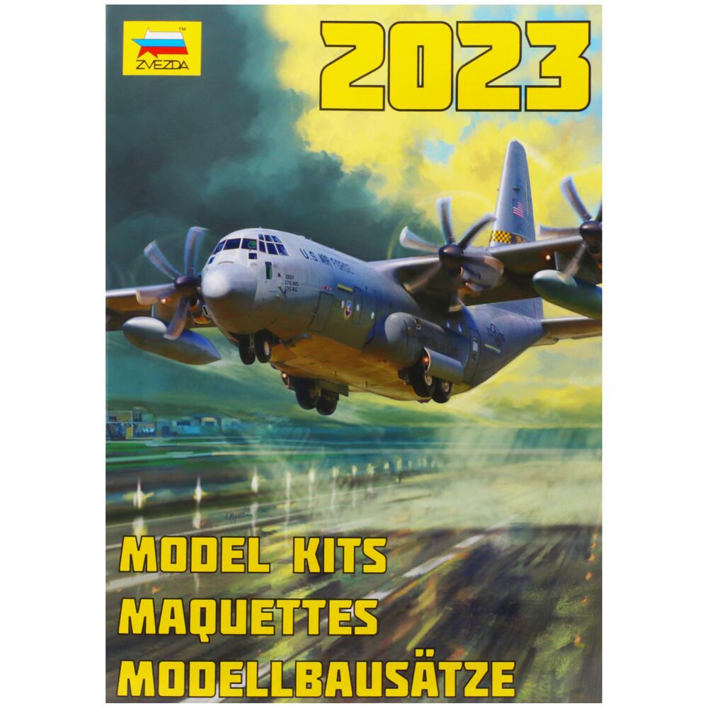 Zvezda Model Kit Product Catalogue 2023 in Colour 67 Pages Z4080