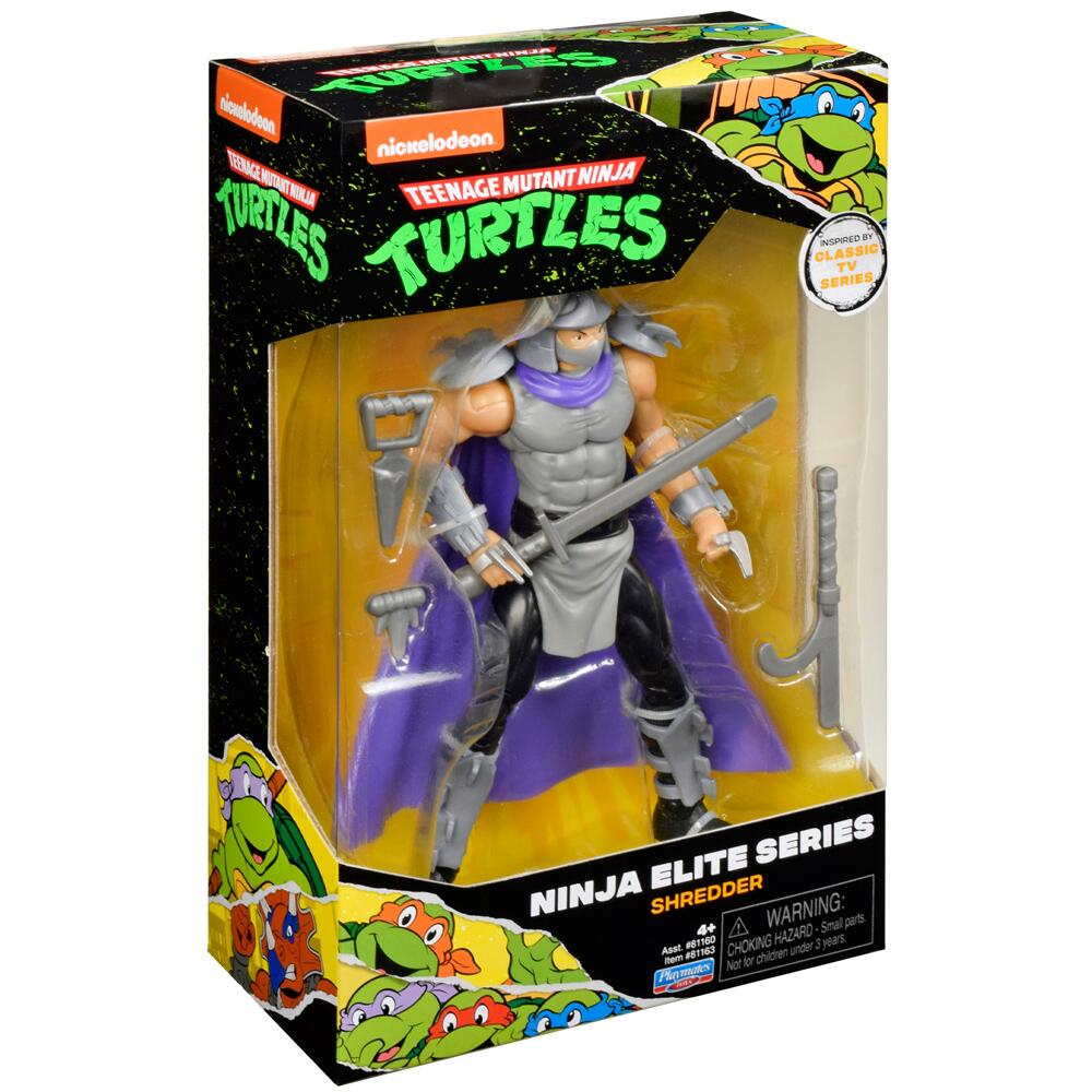 Tartarughe Ninja - Action Figure Classica Elite: Leonardo In Mimetismo, 6 Pollici, Completamente Articolata