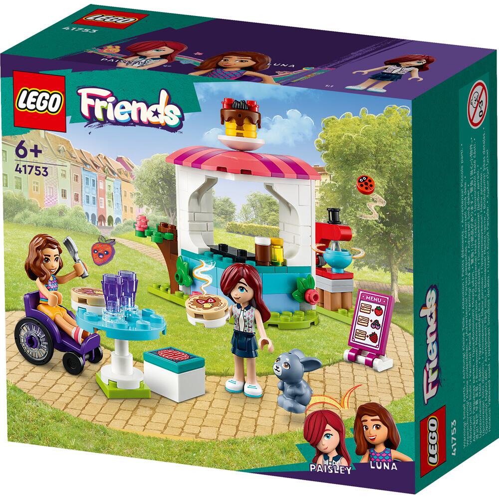 LEGO Friends Pancake Shop 157 Piece Starter Set 41753 Ages 6+ 41753