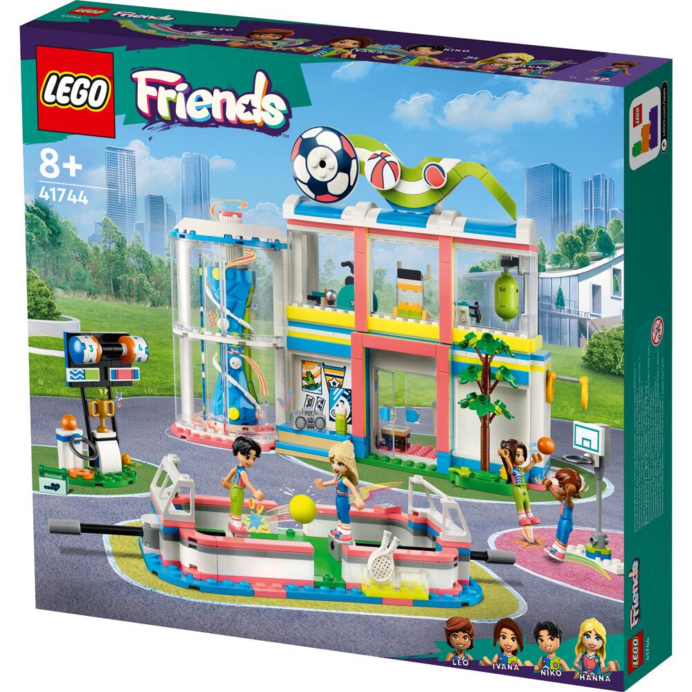 LEGO Friends Sports Centre 832 Piece Building Set 41744 Ages 8+ 41744