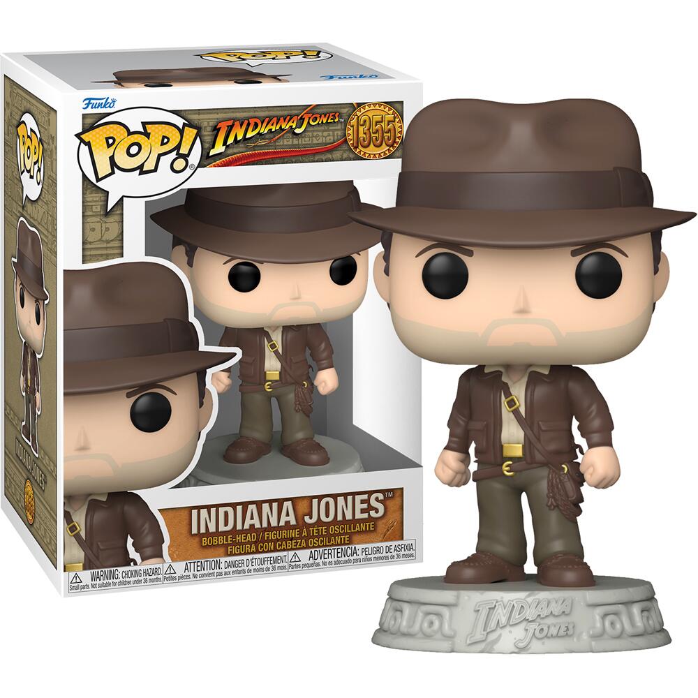Funko POP! Movies Indiana Jones with Jacket Vinyl Figure 1355 59259