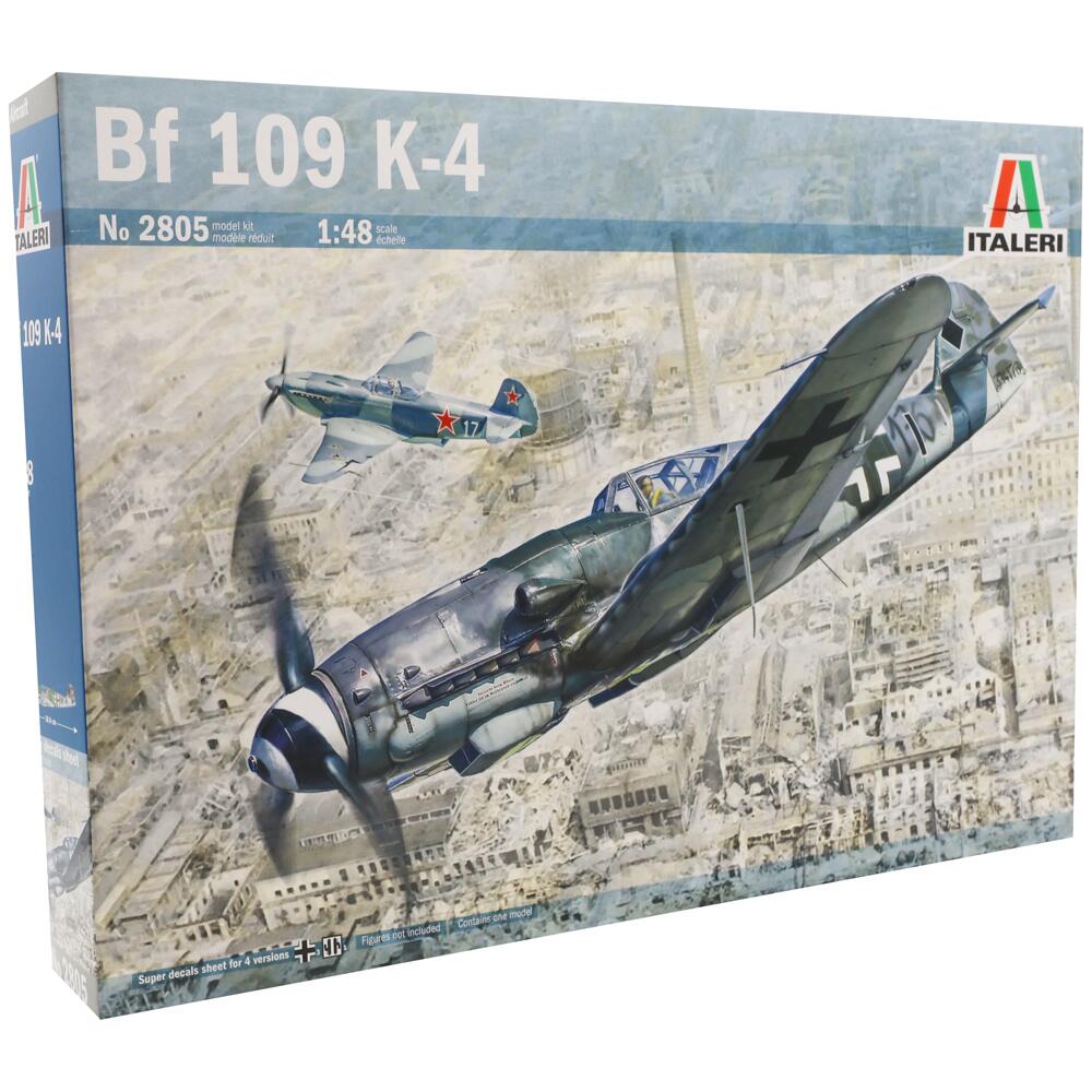 Italeri Messerschmitt Bf 109 K-4 Aircraft Model Kit Scale 1/48 I2805