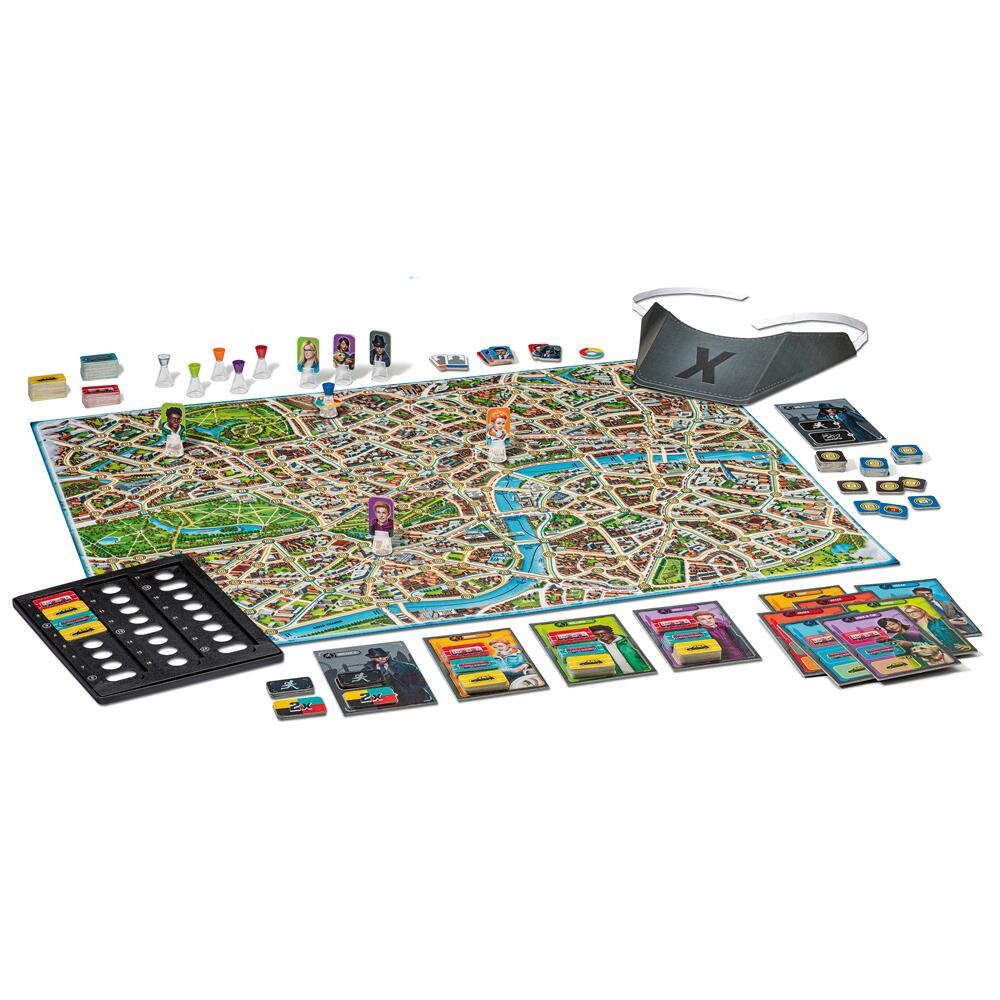 View 2 Ravensburger Scotland Yard The Thrilling Hunt for Mr X Across London Board Game 27514