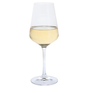 View 3 Dartington Crystal CHEERS! WHITE Wine Glasses SET of 4 ST3286/2/4PK