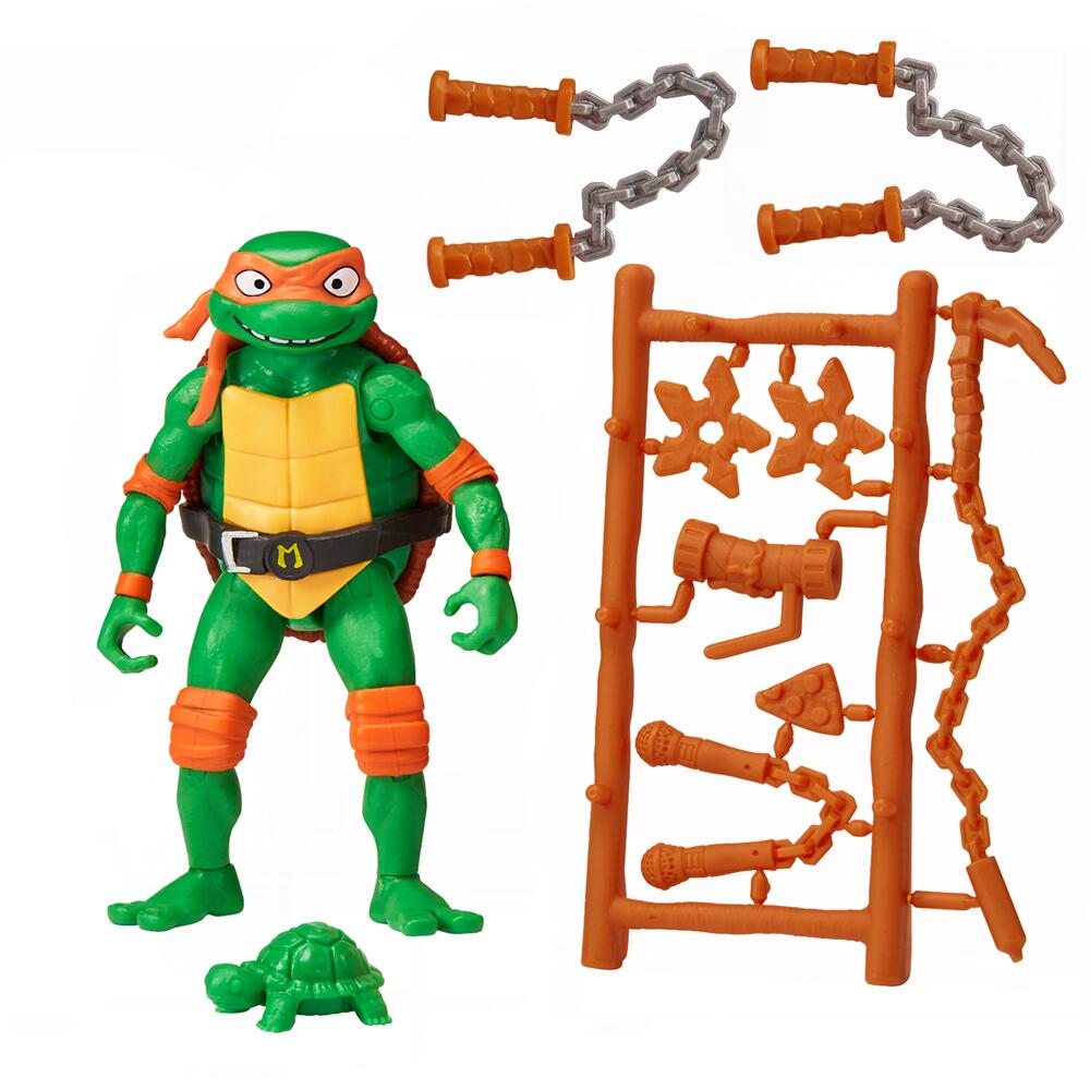 Teenage Mutant Ninja Turtles Movie MICHELANGELO THE ENTERTAINER Figure