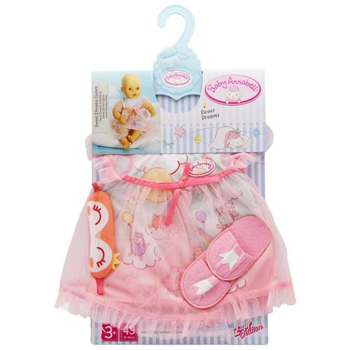 Baby Annabell Sweet Dreams Dress Baby Doll Clothing Set 705537