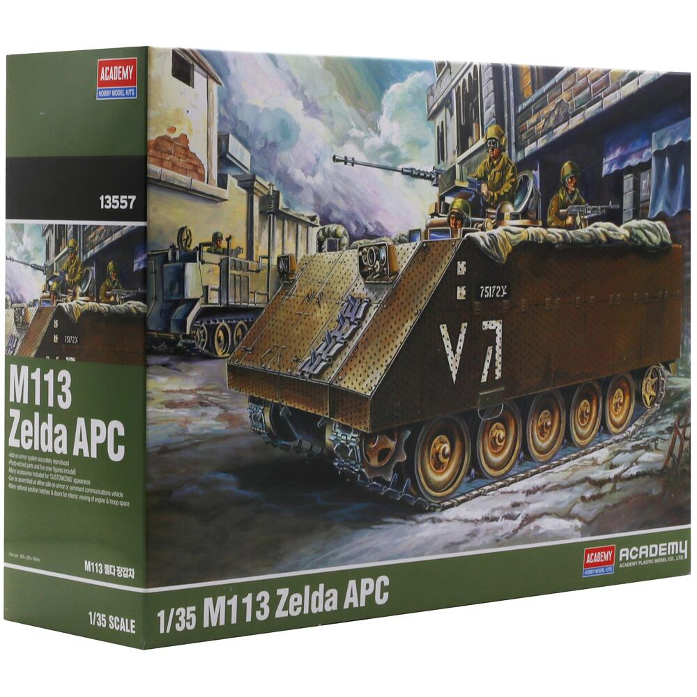 Academy M113 Zelda APC Military Model Kit Scale 1:35 13557