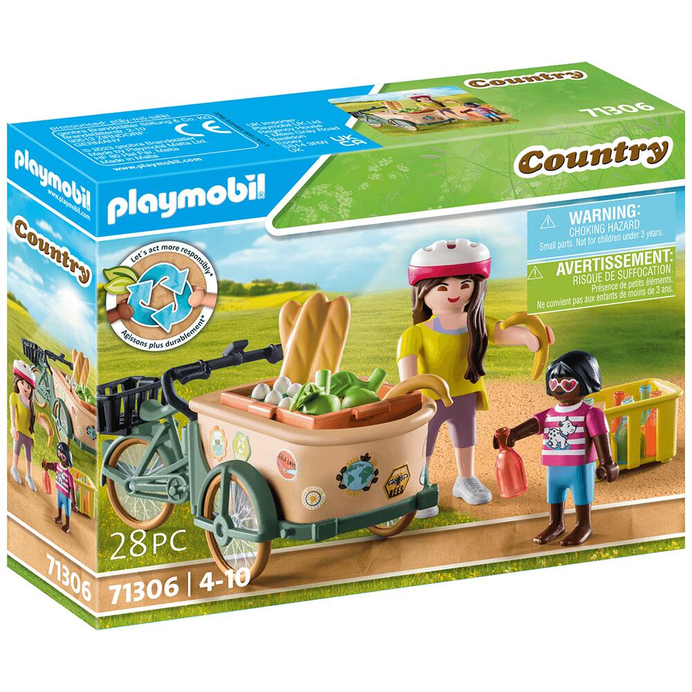 Playmobil Country Farmers Cargo Bike with Figures PM71306