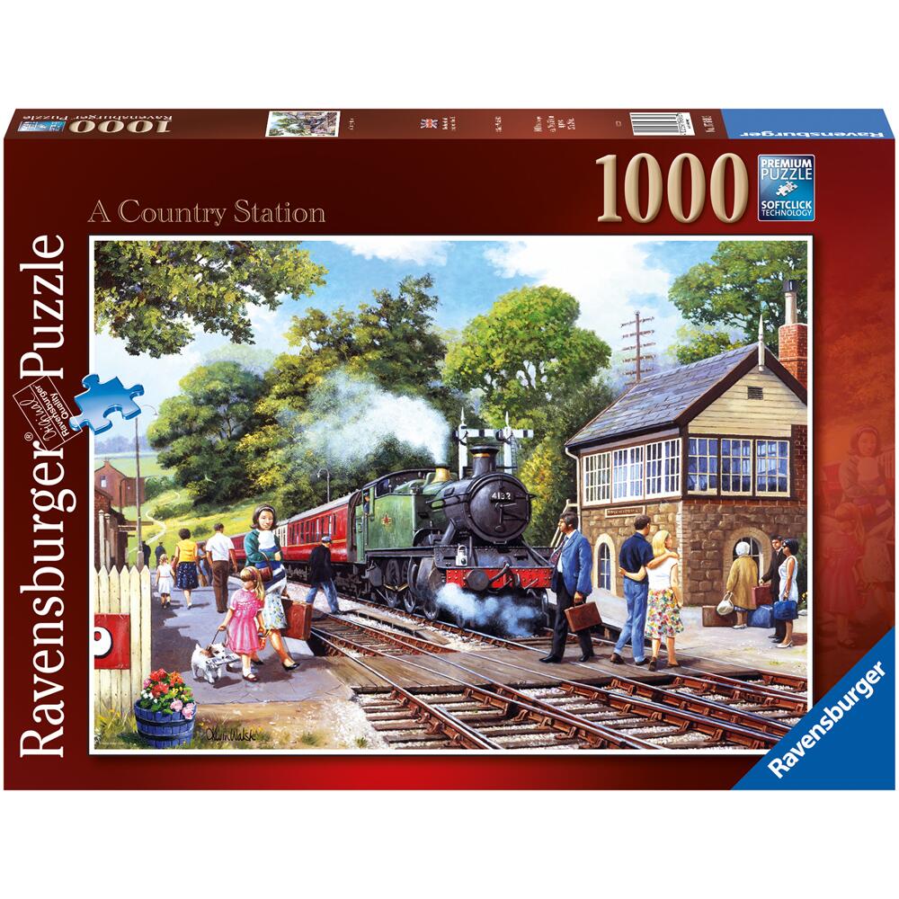 Ravensburger A Country Station 1000 Piece Jigsaw Puzzle 17640