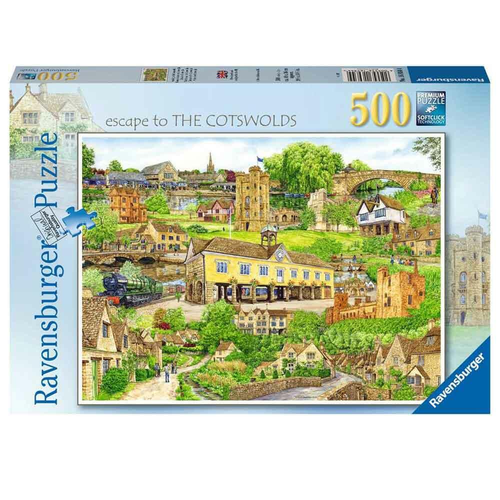 Ravensburger Escape to the Cotswolds 500 Piece Jigsaw Puzzle 16934