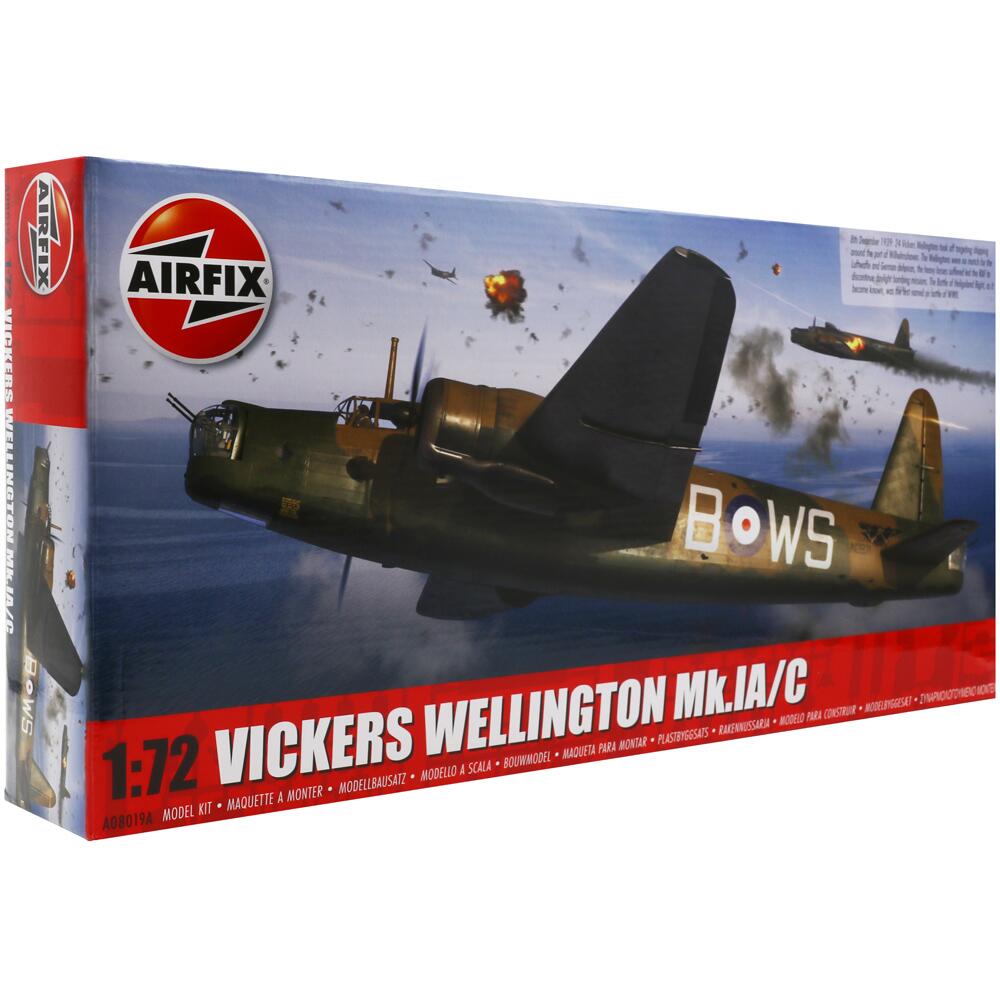 Airfix Vickers Wellington Mk.IA/C Model Kit A08019A Scale 1:72