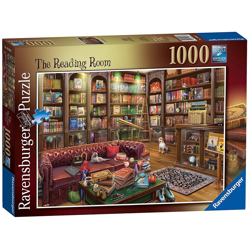 Ravensburger The Reading Room 1000 Piece Jigsaw Puzzle 19846
