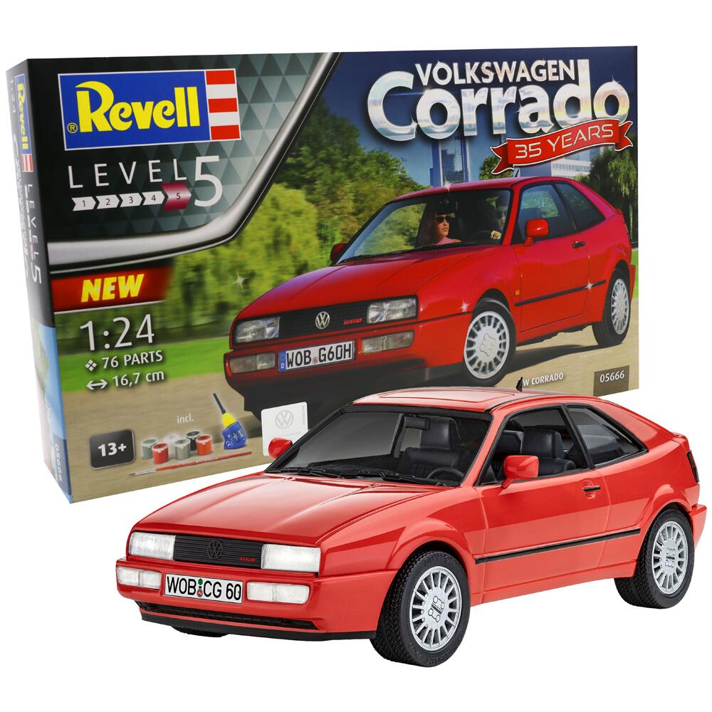 Revell Volkswagen CORRADO 35 Years Anniversary Edition Model Kit 1/24 05666