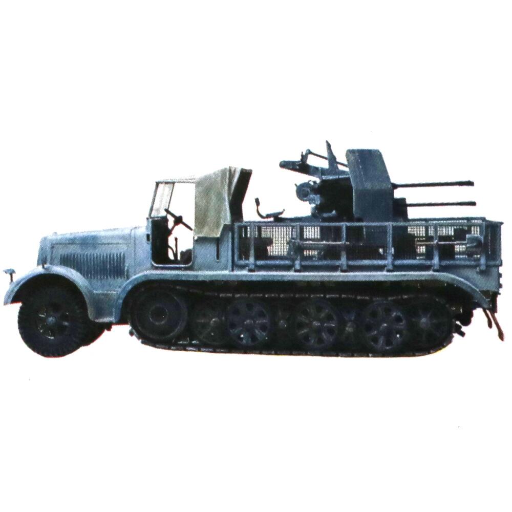 Tamiya German FAMO & Sd.Ah.116 Half-Track+ Tank Transporter Model Kit Scale  1:35