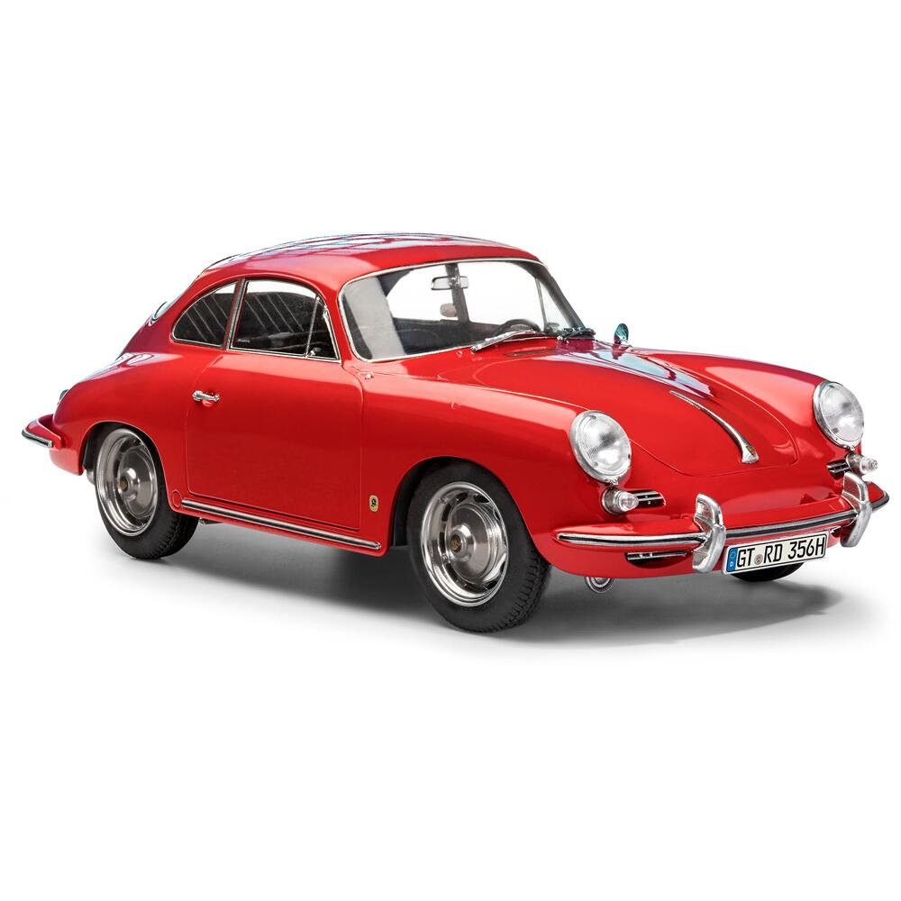 Revell Porsche 356 B Coupe Model Kit Level 2 Scale 116 Easy Click Assembly