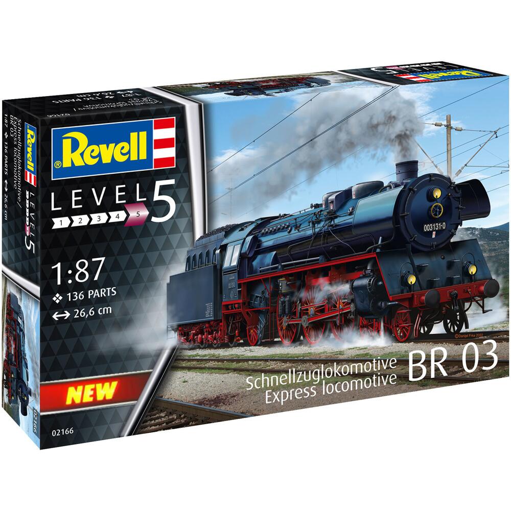 Revell Express Locomotive BR 03 Train Model Kit Scale 1/87 02166